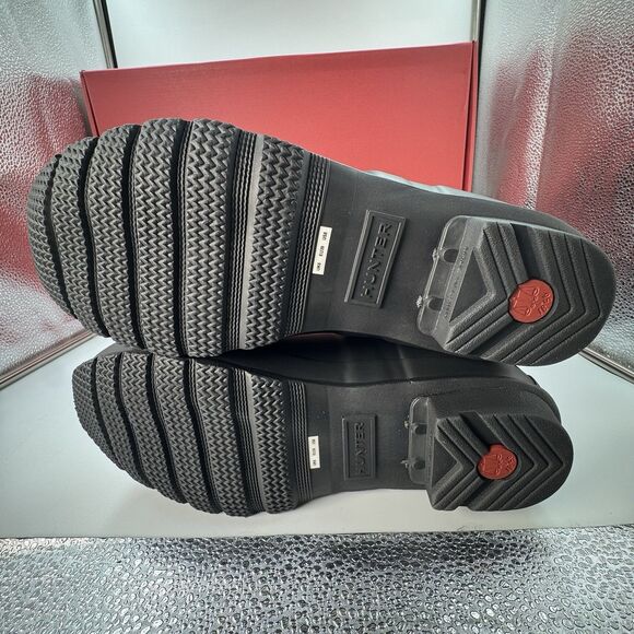 Hunter Original Tour Tall Boot, Black Winter, Rain Boot, Women’s Size 8 New - Picture 10 of 16